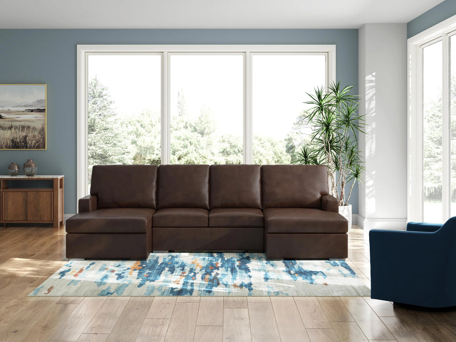 McDowlan Sectional with Double Chaise