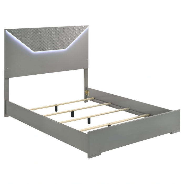 Ives Panel Bed with LED Lighting