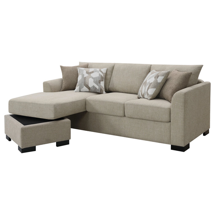 Storey Fold-Out Sleeper Sectional Sofa
