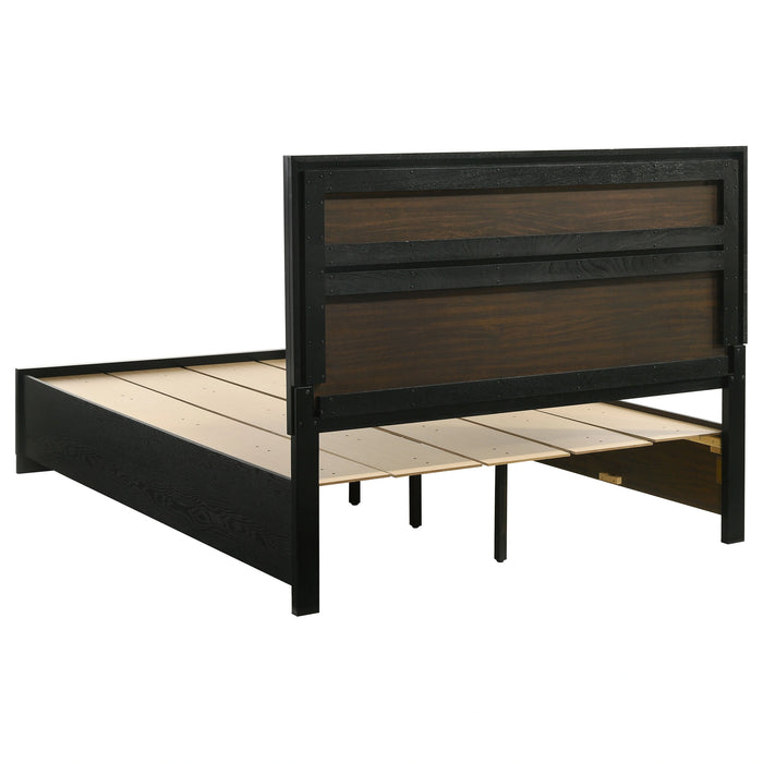 Miranda Panel Platform Storage Bed