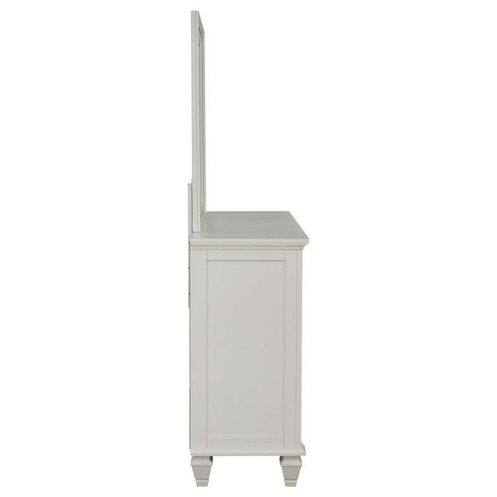 Sandy Beach Dresser with Mirror