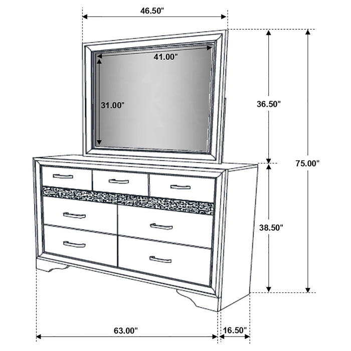 Miranda Dresser with Mirror
