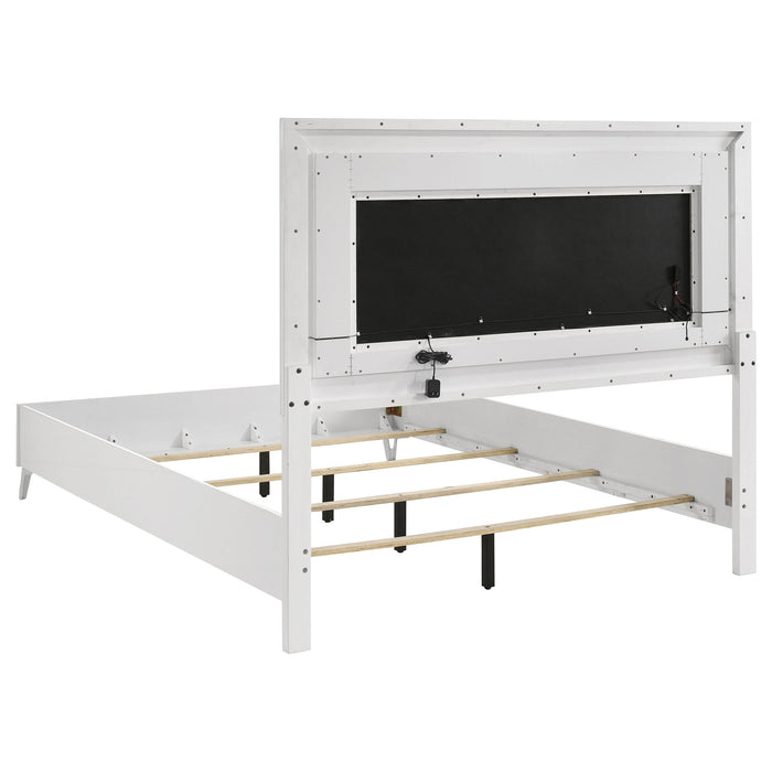 Cassia Panel Bed with LED Lighting