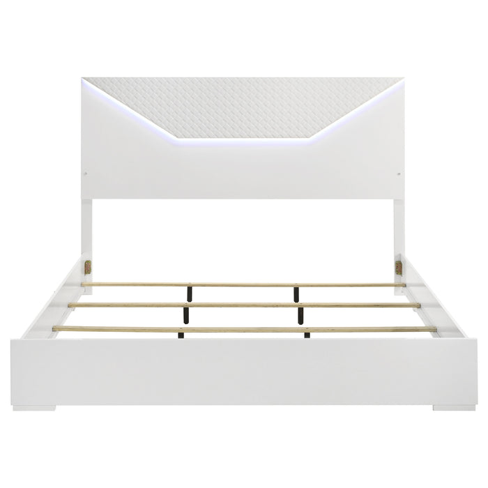 Ives Panel Bed with LED Lighting
