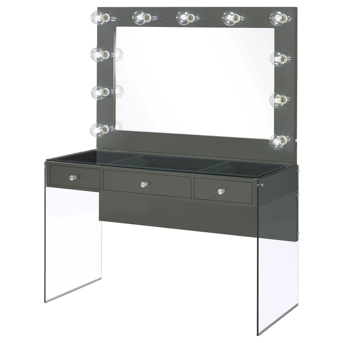 Afshan Makeup Vanity Table with LED Mirror