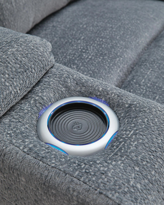 Studio Cave Power Reclining Loveseat with Console