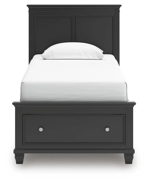Lanolee Panel Storage Bed