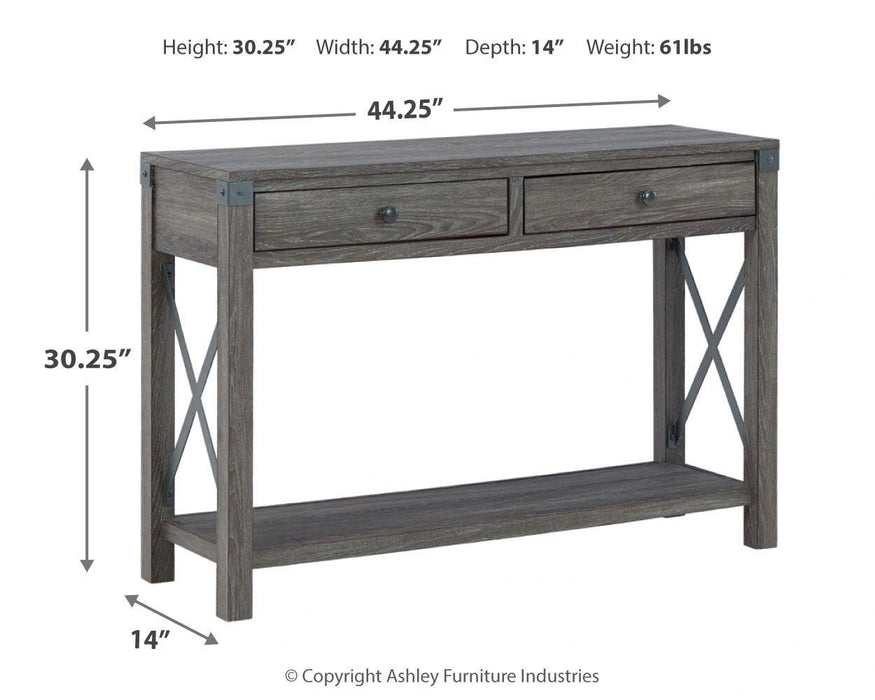 Freedan Sofa/Console Table
