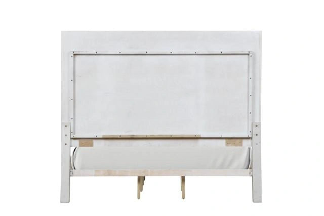 Stella Mia Bed White & White