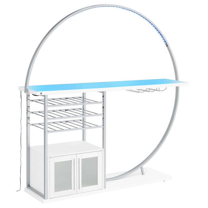 Risley Wine Cabinet with LED Lighting