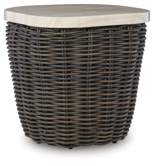 Kimora Outdoor End Table