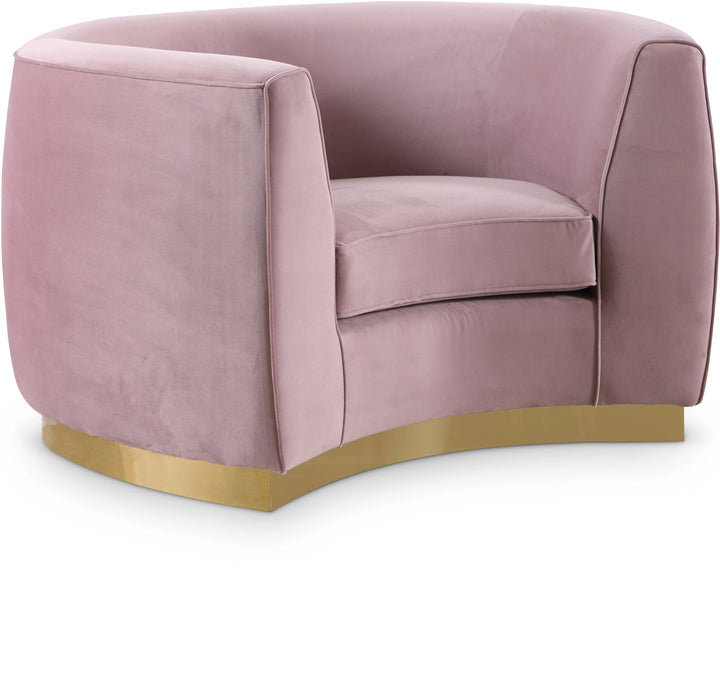 Julian Pink Velvet Chair