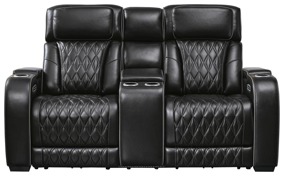 Boyington Power Reclining Sofa, Loveseat and Recliner