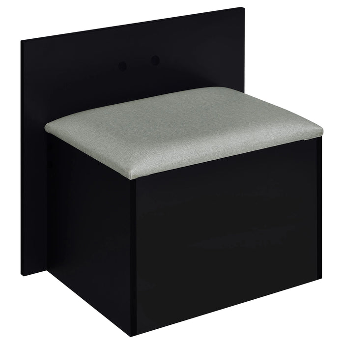 Flora Makeup Vanity Table with LED Mirror and Stool