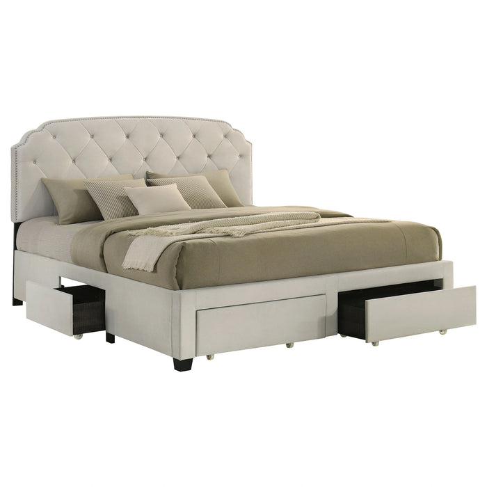 Marianna Panel Platform Storage Bed