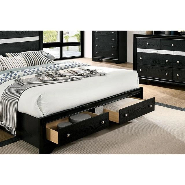 Chrissy 4 Piece & 5 Piece Queen Bedroom Set