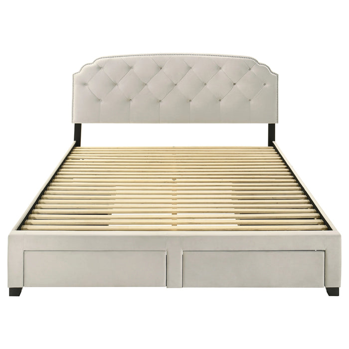 Marianna Panel Platform Storage Bed