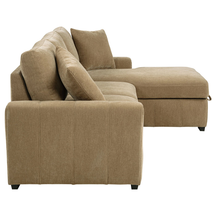 Pastrana Pull-Out Sleeper Sectional Sofa