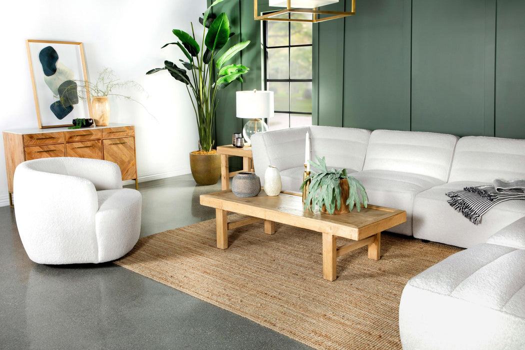 Sunny Upholstered Corner Chair