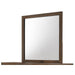 Crown Mark Millie Mirror in Brown Cherry image
