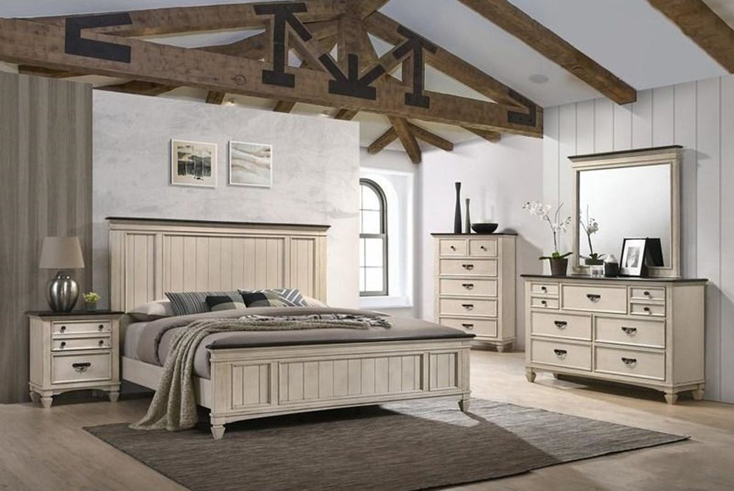 Crown Mark Sawyer Nightstand In Two-Toned B9100-2