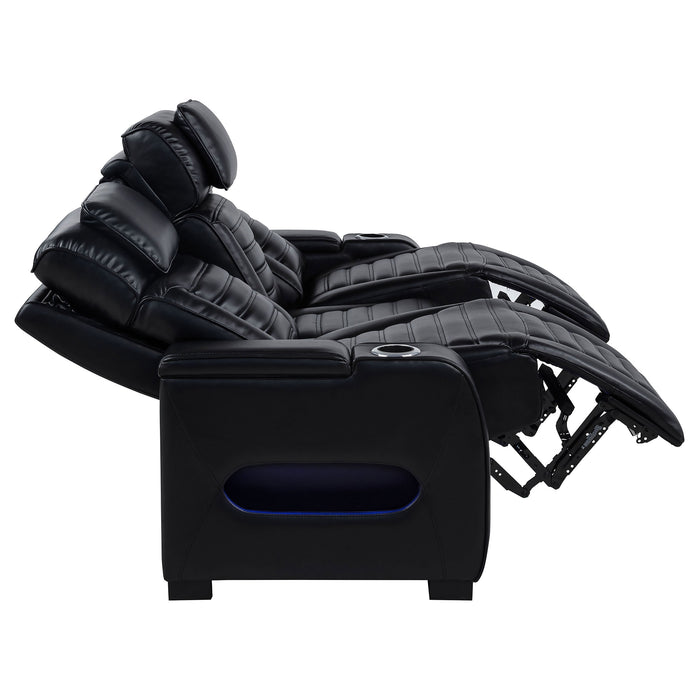 Zuma Dual Power Reclining Sofa Set