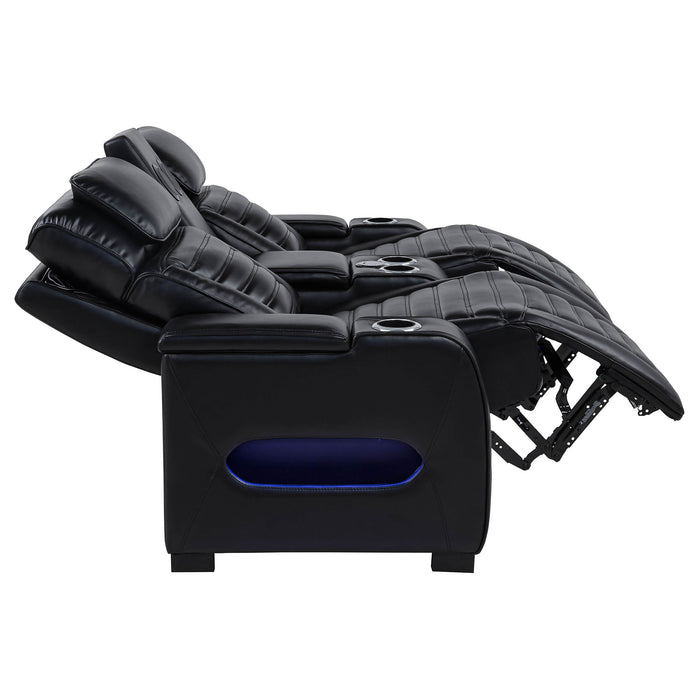 Zuma Dual Power Reclining Sofa Set