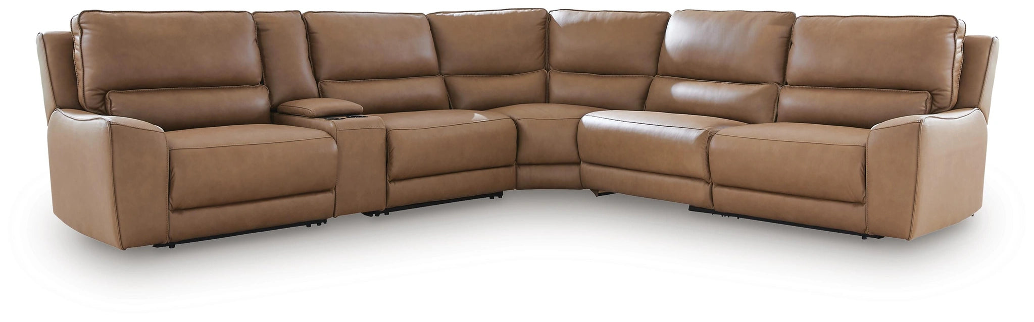 DeepWakes Reclining Sectional with Storage Console