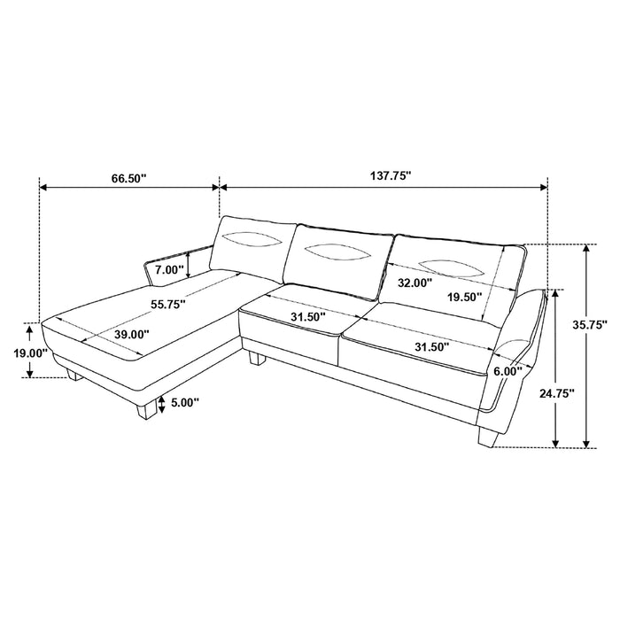 Caspian Sectional Sofa