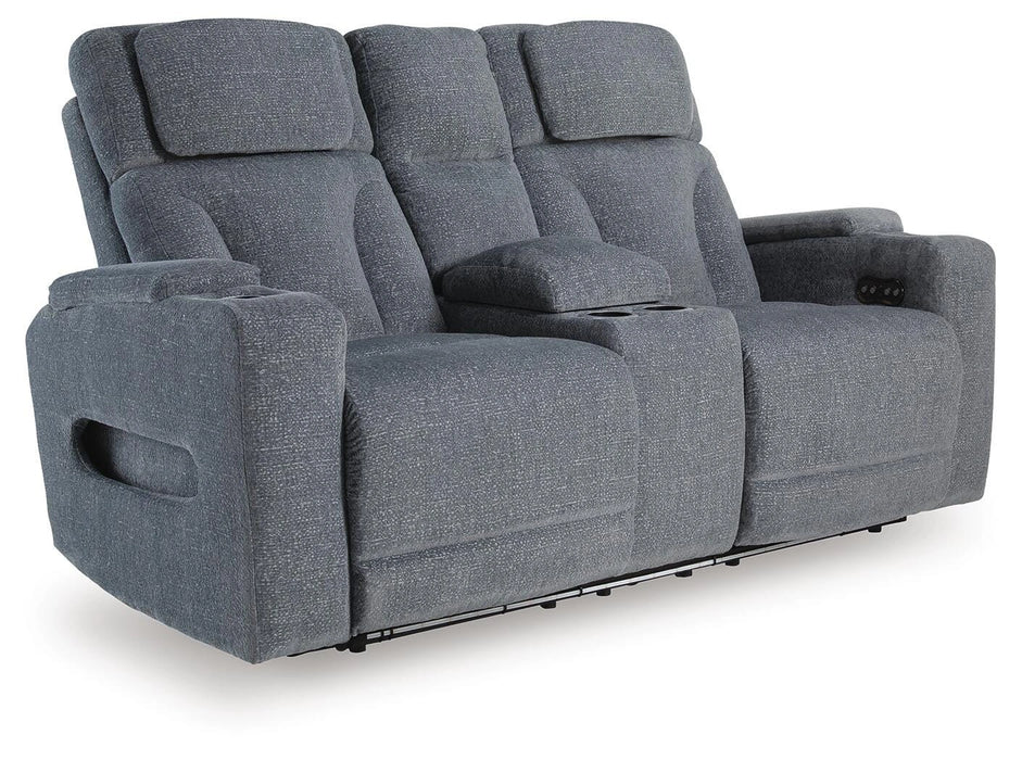 Studio Cave Power Reclining Loveseat with Console