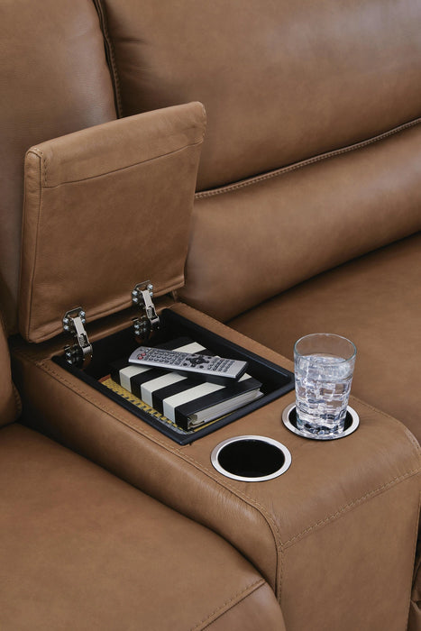 DeepWakes Power Reclining Sectional with Chaise