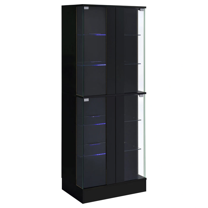 Cabra Curio Cabinet with LED Lighting
