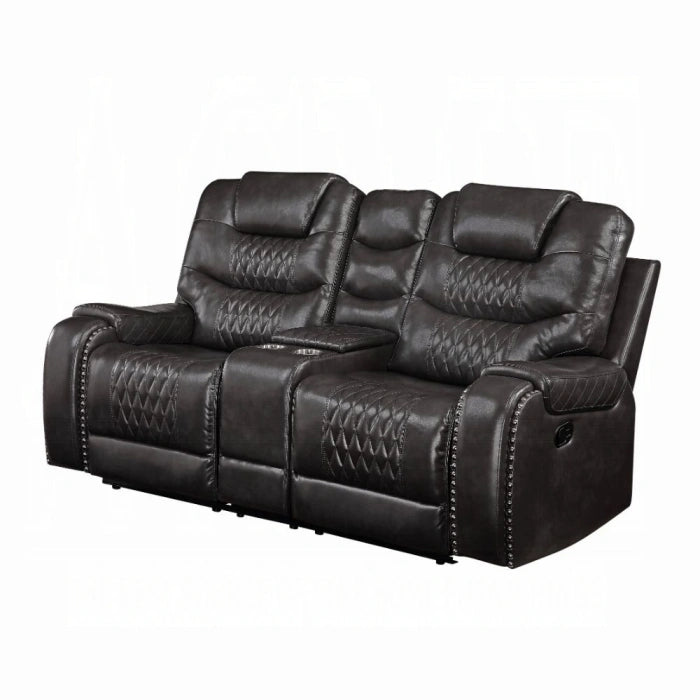 Braylon Motion Loveseat With Console