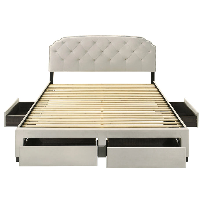 Marianna Panel Platform Storage Bed