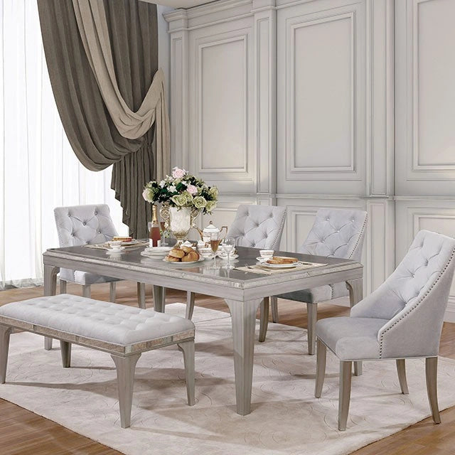 Diocles Dining Table Set with Bench