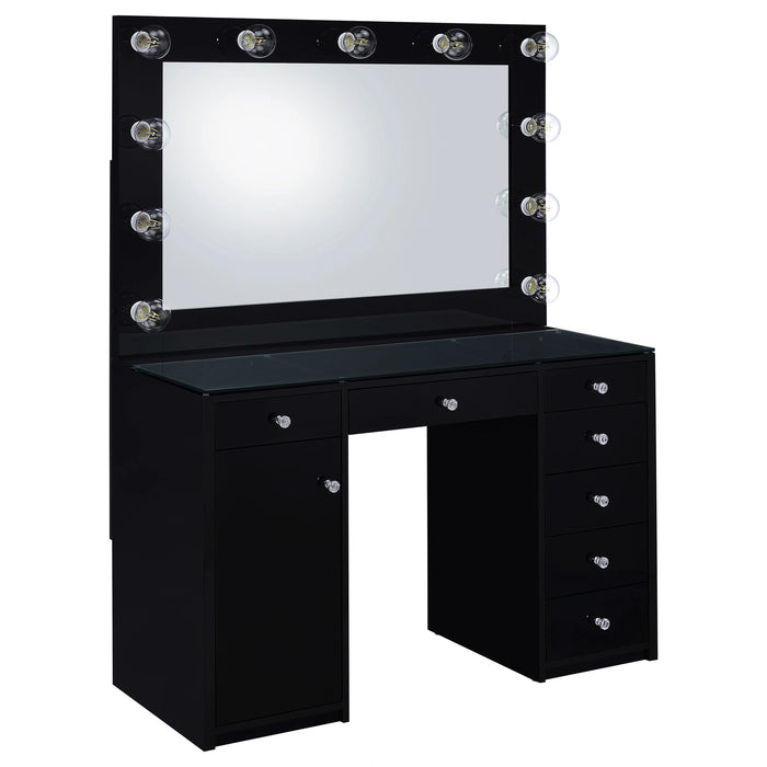 Acena Makeup Vanity Table with LED Mirror