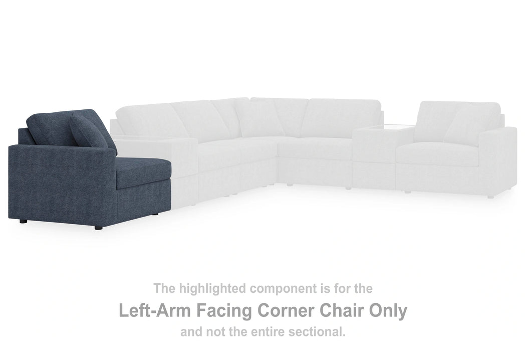 Modmax Balanced Sectional with Audio and Storage Consoles