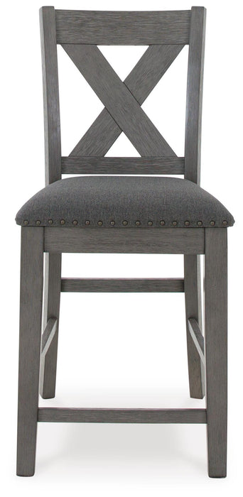 Caitbrook Counter Height Dining Table and Bar Stools (Set of 7)