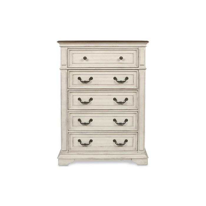 ANASTASIA CHEST - ANT. WHITE