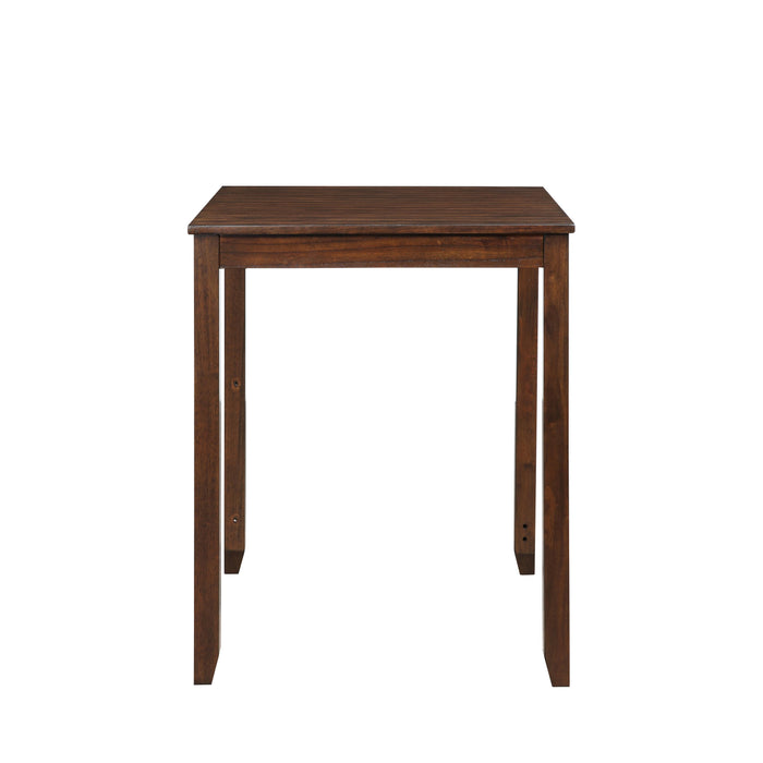 GIA 30" COUNTER TABLE W/2 CHAIRS & STG SHELF-CHERRY