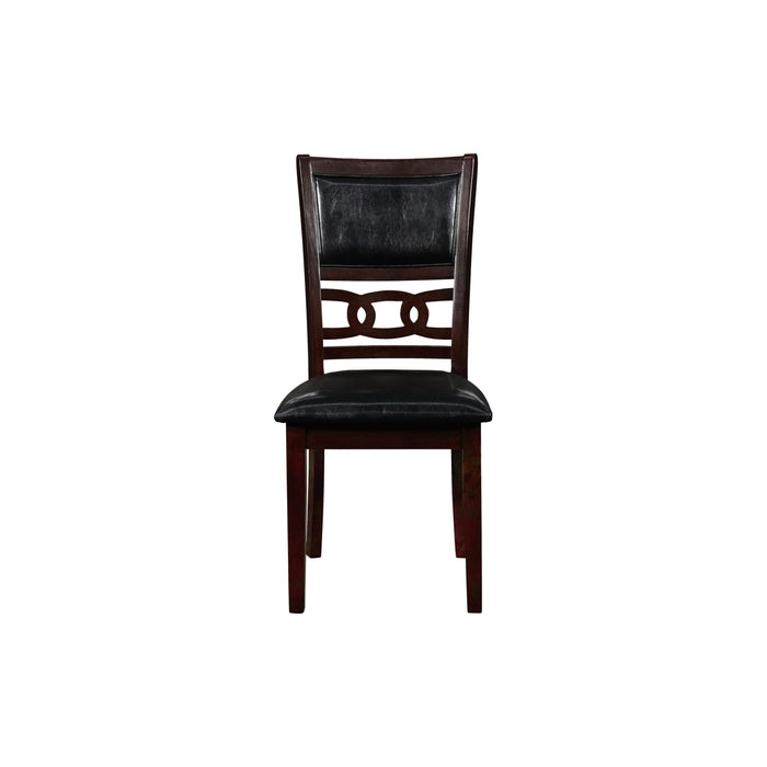 GIA ROUND DINING 5 PC SET-EBONY