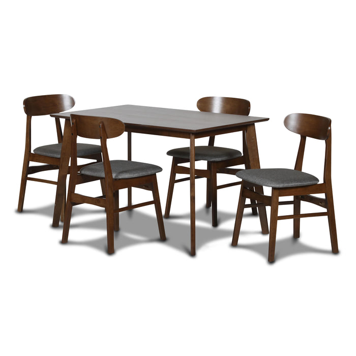 MOROCCO DINING CHAIR W/DARK GRAY SEAT CUSHION