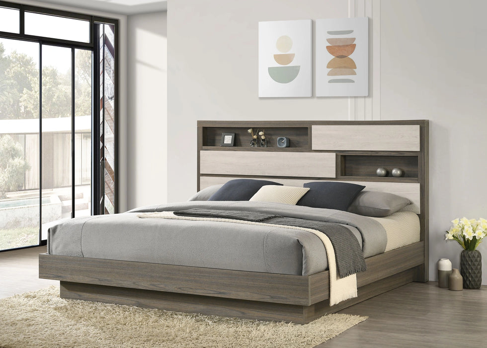 Fenwick Bookcase Platform Bed