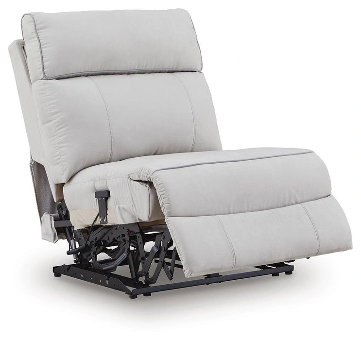 Social Pointe Reclining Sectional with Storage Consoles
