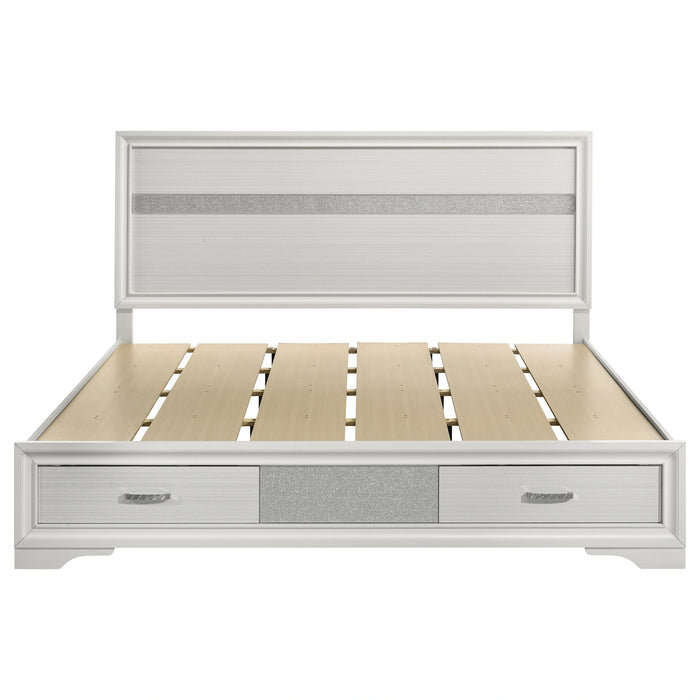 Miranda Panel Platform Storage Bed