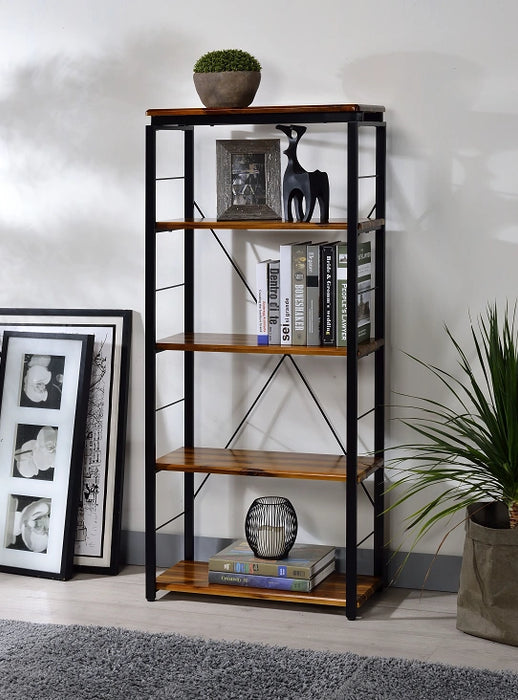 Jurgen Oak & Black Bookshelf