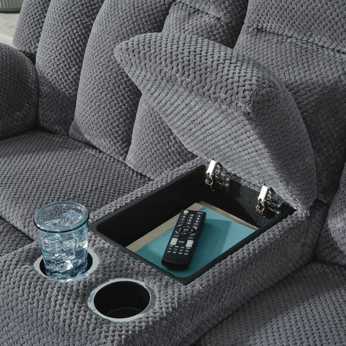 Observation Power Reclining Loveseat with Console