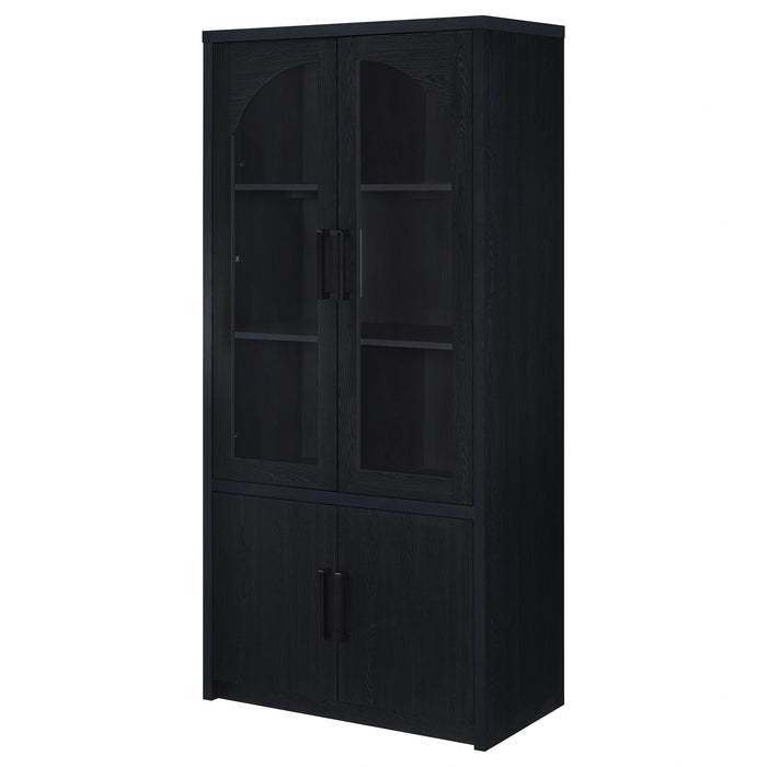 Riva Tall Display Cabinet with LED Lighting