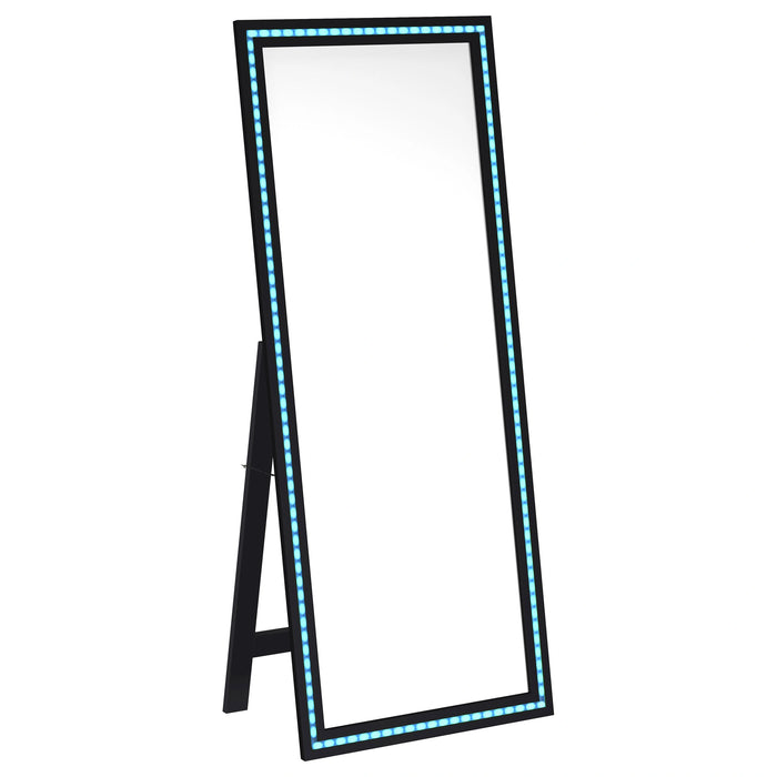 Windrose Standing Mirror with LED Lighting