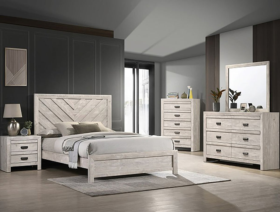 Valor 5 Drawer Chest In Gray